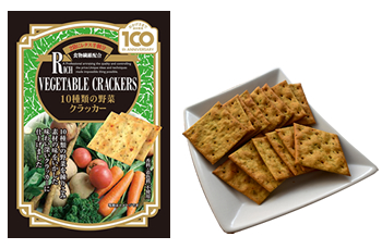 Ten vegetables Cracker